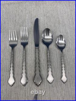 Oneida Stainless Cello 5pc Place Setting USA Community 6 Sets- Fork Spoon Knife Oneida Stainless Cello 5pc Place Setting USA Community 6 Sets- Fork Spoon Knife