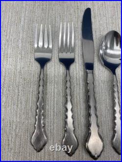 Oneida Stainless Cello 5pc Place Setting USA Community 6 Sets- Fork Spoon Knife Oneida Stainless Cello 5pc Place Setting USA Community 6 Sets- Fork Spoon Knife