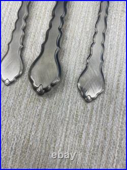 Oneida Stainless Cello 5pc Place Setting USA Community 6 Sets- Fork Spoon Knife