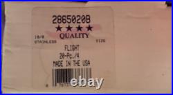 Oneida Stainless FLIGHT aka RELIANCE 18/8 USA 20 Piece Service for 4 Unused