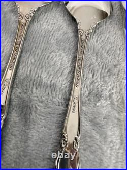 Oneida Stainless Flatware 18/10 DOVER 31 piece Set Service for of 6 In Wood Box