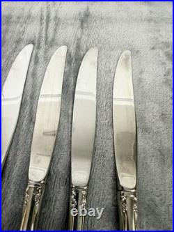 Oneida Stainless Flatware 18/10 DOVER 31 piece Set Service for of 6 In Wood Box