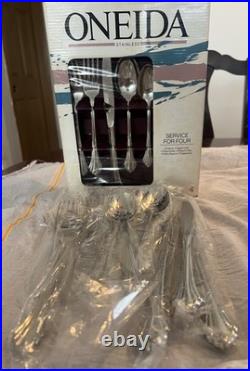 Oneida Stainless Flatware 20-Piece Service For Four Made In USA