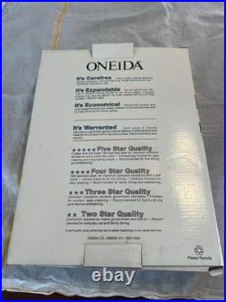 Oneida Stainless Flatware 20-Piece Service For Four Made In USA