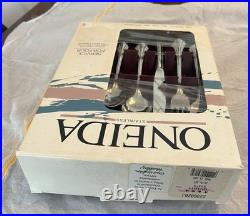 Oneida Stainless Flatware 20-Piece Service For Four Made In USA