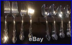Oneida Stainless Flatware DOVER Pattern, 12 Place Settings, 66 pieces