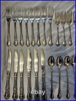 Oneida Stainless Flatware. Distinction Deluxe HH Kennet Square. 42 PIECE SET