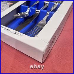 Oneida Stainless Flatware English Garden / Huntington 60 Pc. Service For 8 NOS