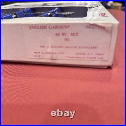 Oneida Stainless Flatware English Garden / Huntington 60 Pc. Service For 8 NOS