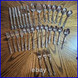 Oneida Stainless Flatware Katrina Pattern 32pc Mixed Lot