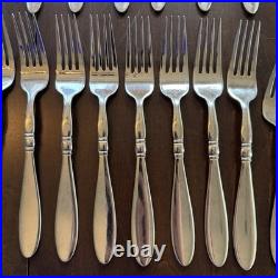 Oneida Stainless Flatware MANCHESTER Set Of 50 Pieces. 6 Full Sets. DISCONTINUED