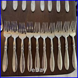 Oneida Stainless Flatware MANCHESTER Set Of 50 Pieces. 6 Full Sets. DISCONTINUED