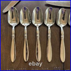 Oneida Stainless Flatware MANCHESTER Set Of 50 Pieces. 6 Full Sets. DISCONTINUED