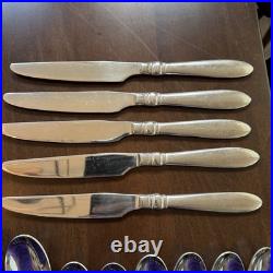 Oneida Stainless Flatware MANCHESTER Set Of 50 Pieces. 6 Full Sets. DISCONTINUED