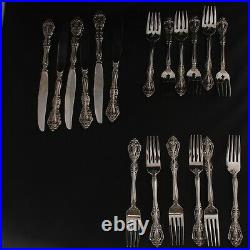 Oneida Stainless Flatware MICHELANGELO Set of 36 6 Place Settings 6 pc Serving