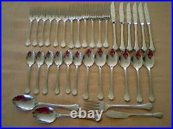 Oneida Stainless Flatware MIDTOWNE 34 Pcs Setting for 6 + Serving FREE SHIP