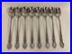 Oneida Stainless Flatware SATIN DOVER Set of 8 ICED TEA SPOONS -7-3/8 RARE! EX