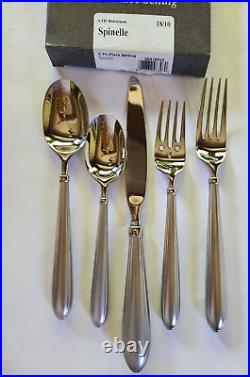 Oneida Stainless Flatware SPINELLE 5pc Place Setting x4 boxes=20pc! NIB