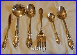 Oneida Stainless Flatware Set 5 pc for 12 incl 6 serving Wordsworth USA 66 total