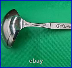 Oneida Stainless Flatware Spanish Court Over 100 Pc Set In Box W Serving Set MCM