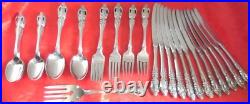 Oneida Stainless Renoir Pembroke Service for Ten and Extras 56 Pieces E5A