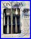 Oneida Stainless SATIN ACCENT 53 Piece Service for 8 Unused 18/8 Flatware USA
