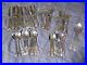 Oneida Stainless Silverware RENOIR PEMBROOKE 71 asst. Pieces Knives Spoons Forks