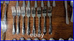 Oneida Stainless Steel 43 Pc Flatware Set Service for Eight Stunning! Crocodial Oneida Stainless Steel 43 Pc Flatware Set Service for Eight Stunning! Crocodial