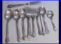 Oneida Stainless Steel Flatware Set Serving Lot of Forks Spoons Knife Dinnerware
