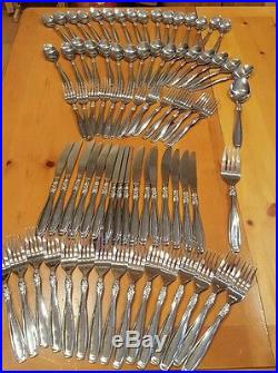 Oneida Stainless Steel Silverware Set Design At Top 79 Pieces China 2-11