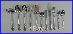 Oneida Stainless WHITTIER 34pc Stainless Flatware Set NOS New in Wrapper