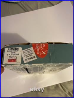 Oneida Superior 18/8 Stainless 40 Pc Service For 8