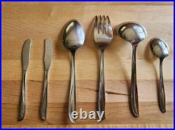 Oneida TWIN STAR Community Stainless Betty Crocker Silverware Flatware 65pc