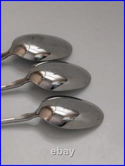 Oneida Tennyson Community Stainless Flatware Heirloom Lot of 29 Spoon-Fork-Knife