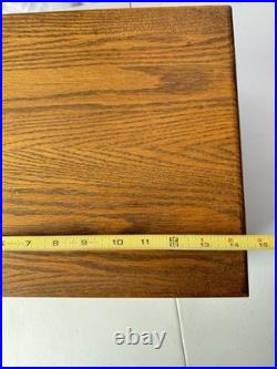 Oneida Thor Custom 105pc Floral Stainless Steel Flatware Set with Wood Case