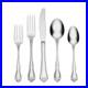 Oneida True Rose 45 Piece Everyday Flatware, Service for 8, 18/0 Stainless