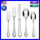 Oneida True Rose 45 Piece Flatware Service for 8 18/0 Stainless Steel Silver