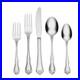 Oneida True Rose 45 Piece Silver Flatware Set for 8 Vintage Style Stainless S