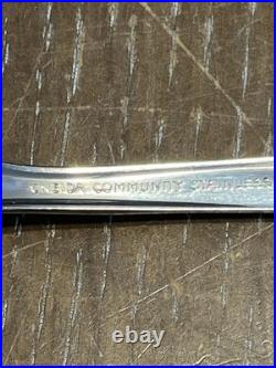 Oneida Twin Star Community MCM Atomic Starburst Flatware MCM 30 Pieces Stainless