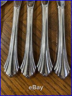 Oneida USA BANCROFT Stainless Silverware 5 Pc. Place Settings for 4 Lot of 20