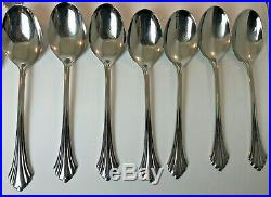 Oneida USA Distinction Deluxe 18/8 Stainless Flatware BANCROFT/FORTUNE 38 Piece