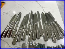 Oneida USA FLIGHT RELIANCE 82 Pc Stainless Flatware