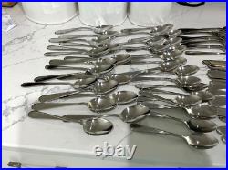 Oneida USA FLIGHT RELIANCE 82 Pc Stainless Flatware