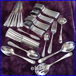 Oneida USA FLIGHT Stainless Flatware 66 Pieces BEAUTIFUL SET 11 PLACE SETTING +