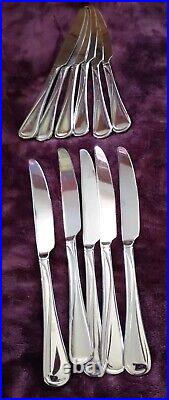 Oneida USA FLIGHT Stainless Flatware 66 Pieces BEAUTIFUL SET 11 PLACE SETTING +