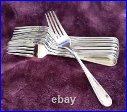 Oneida USA FLIGHT Stainless Flatware 66 Pieces BEAUTIFUL SET 11 PLACE SETTING +