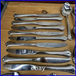 Oneida USA MIDTOWNE Stainless Flatware 10 Place Setting 43 Pieces