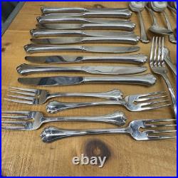 Oneida USA MIDTOWNE Stainless Flatware 10 Place Setting 43 Pieces
