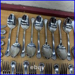 Oneida USA MIDTOWNE Stainless Flatware 10 Place Setting 43 Pieces Oneida USA MIDTOWNE Stainless Flatware 10 Place Setting 43 Pieces