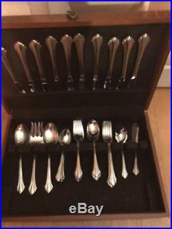 Oneida USA Stainless Flatware Bancroft 45 Pc. Place Setting For 8 Plus Serving